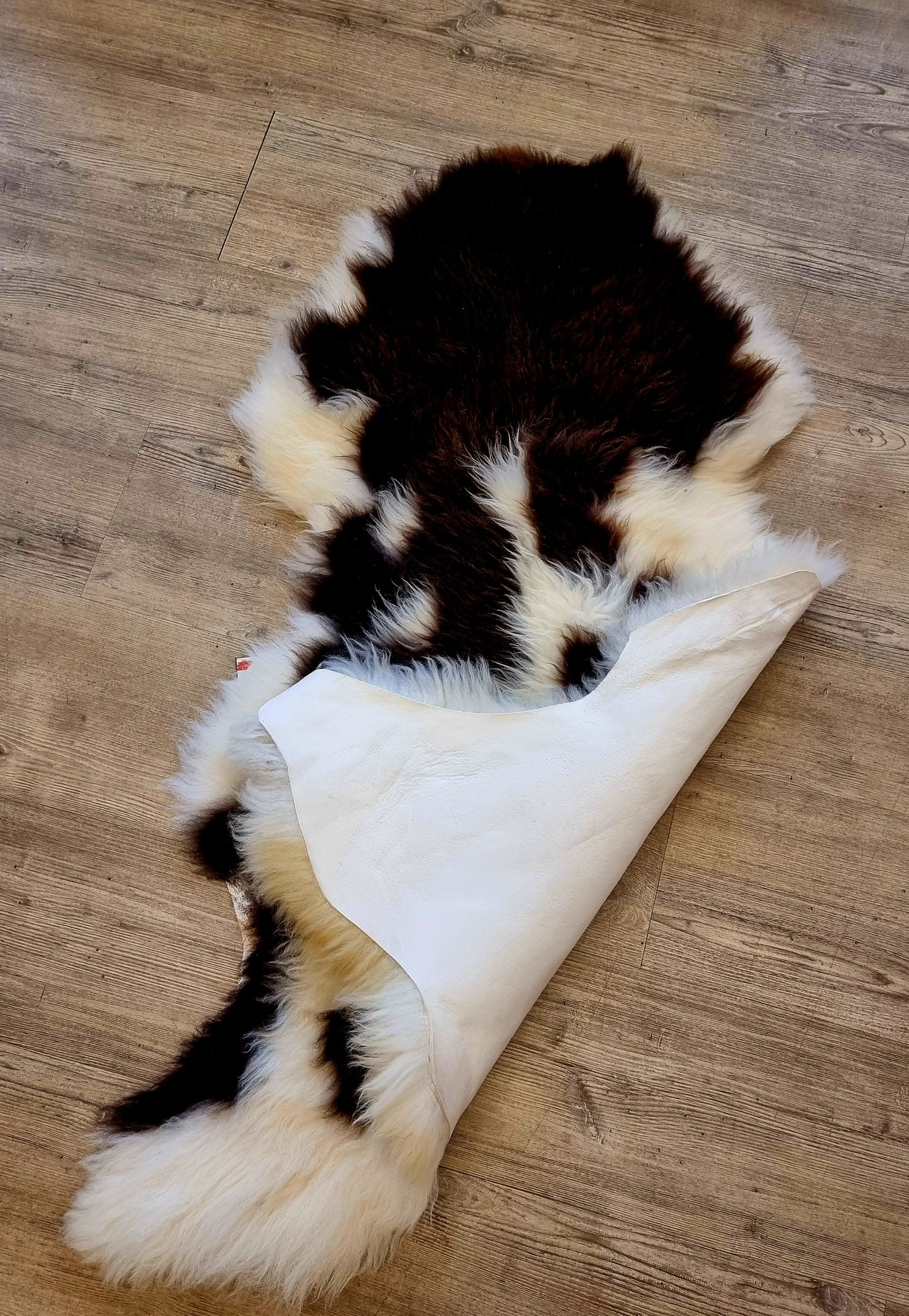 geflecktes Lammfell