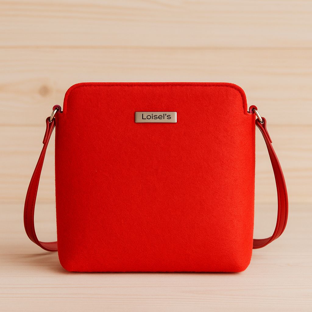 Loisel's Filztasche rot klein