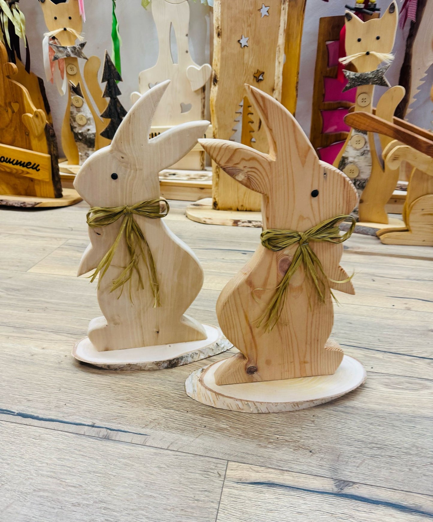 Holz Hase 'klein Osti'