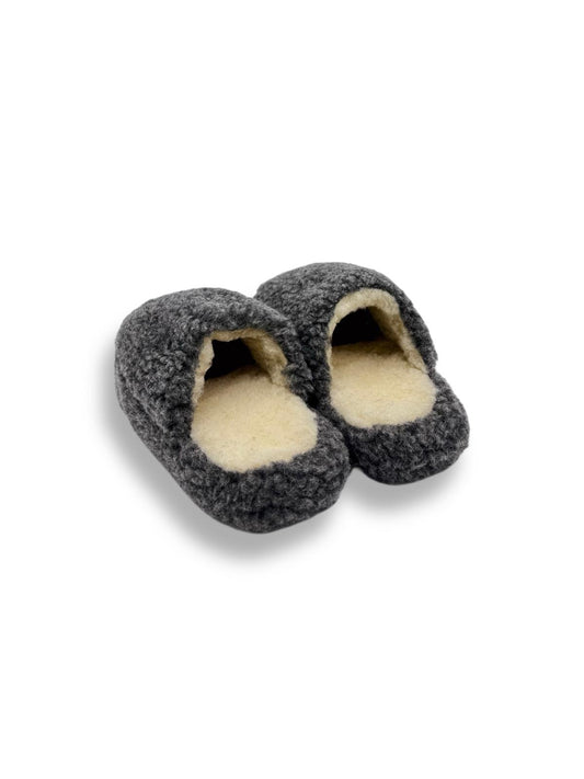 Schafwollschlappen 'GREY'