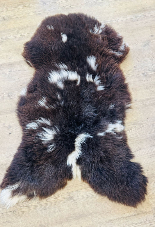 Geflecktes Lammfell Nr.13 *XXL*