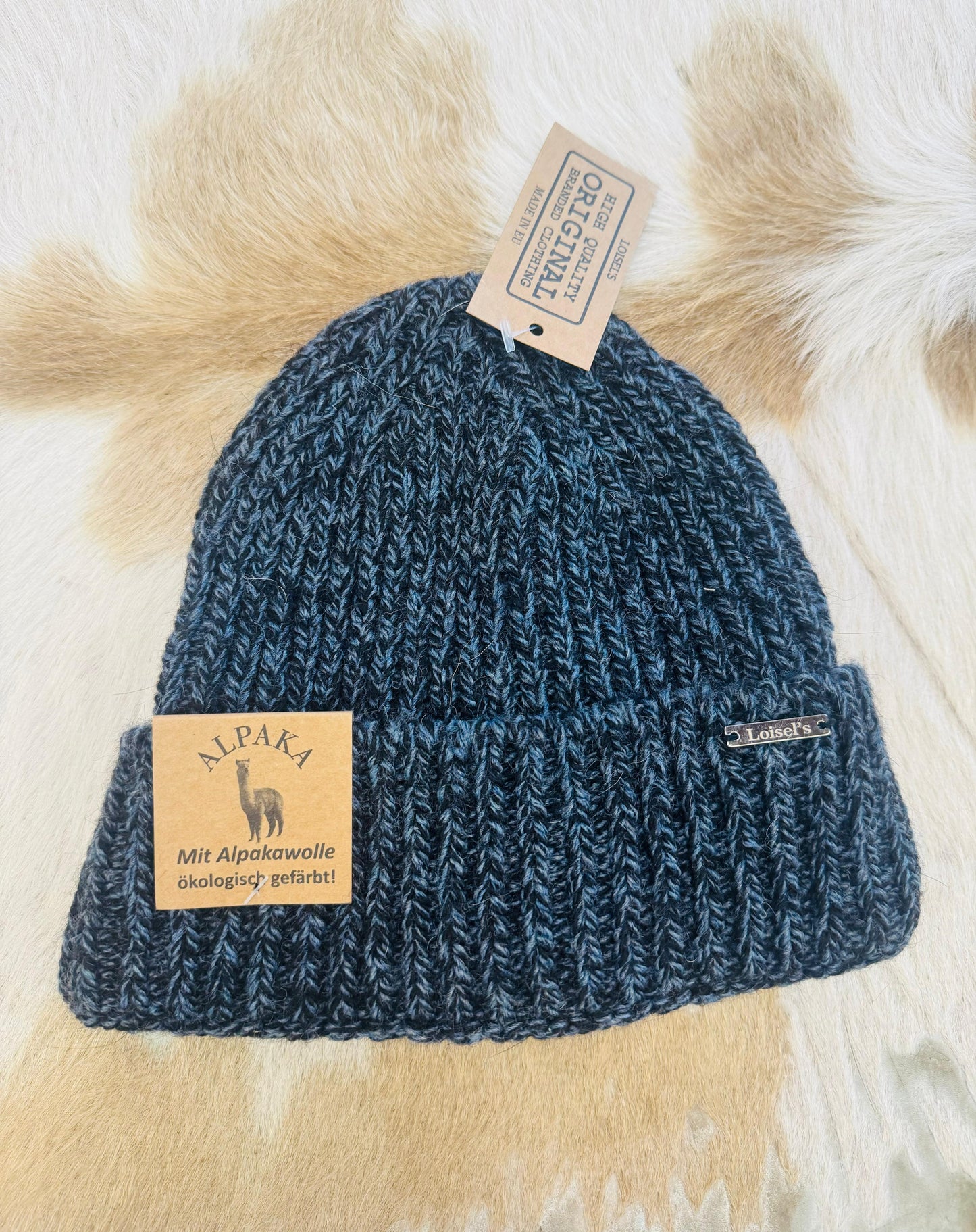 Damen/Herrenmützen mit Alpakawolle