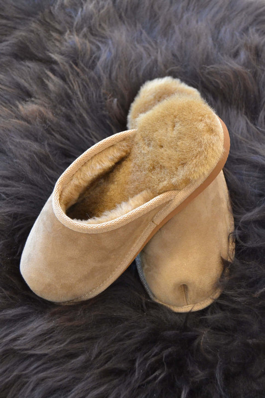 Lammfell Pantoffeln Herren