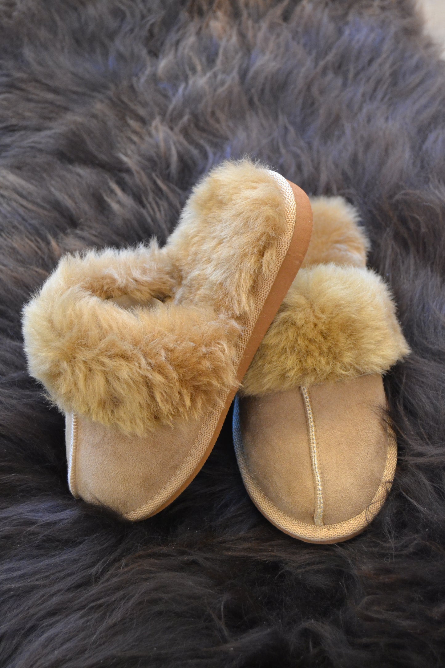 Lammfell Pantoffeln Damen