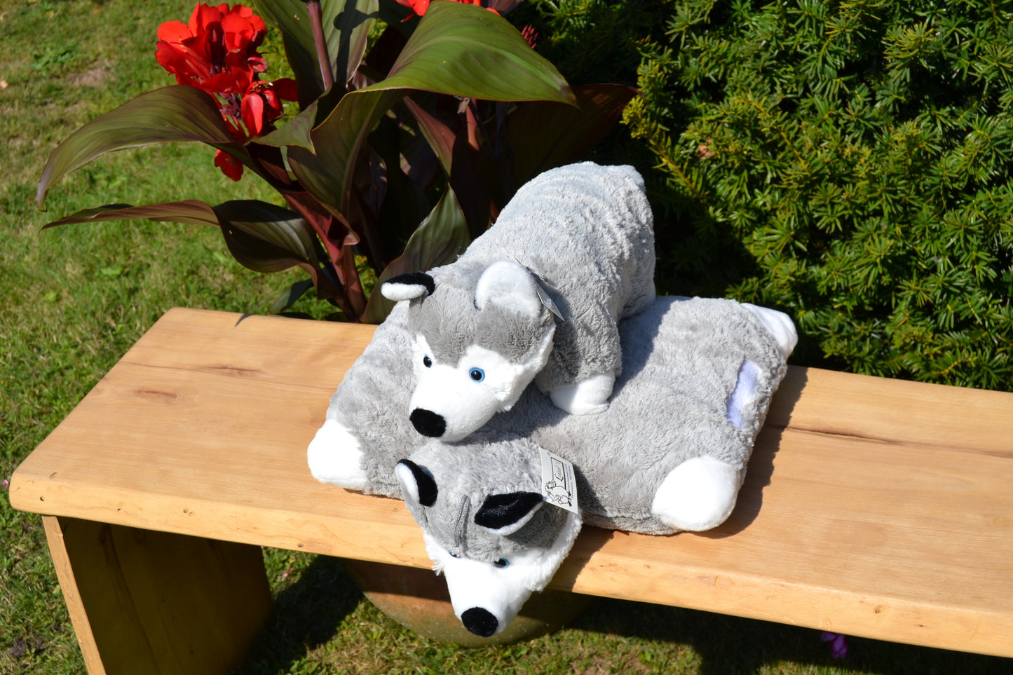Klappkissen, Husky Snow