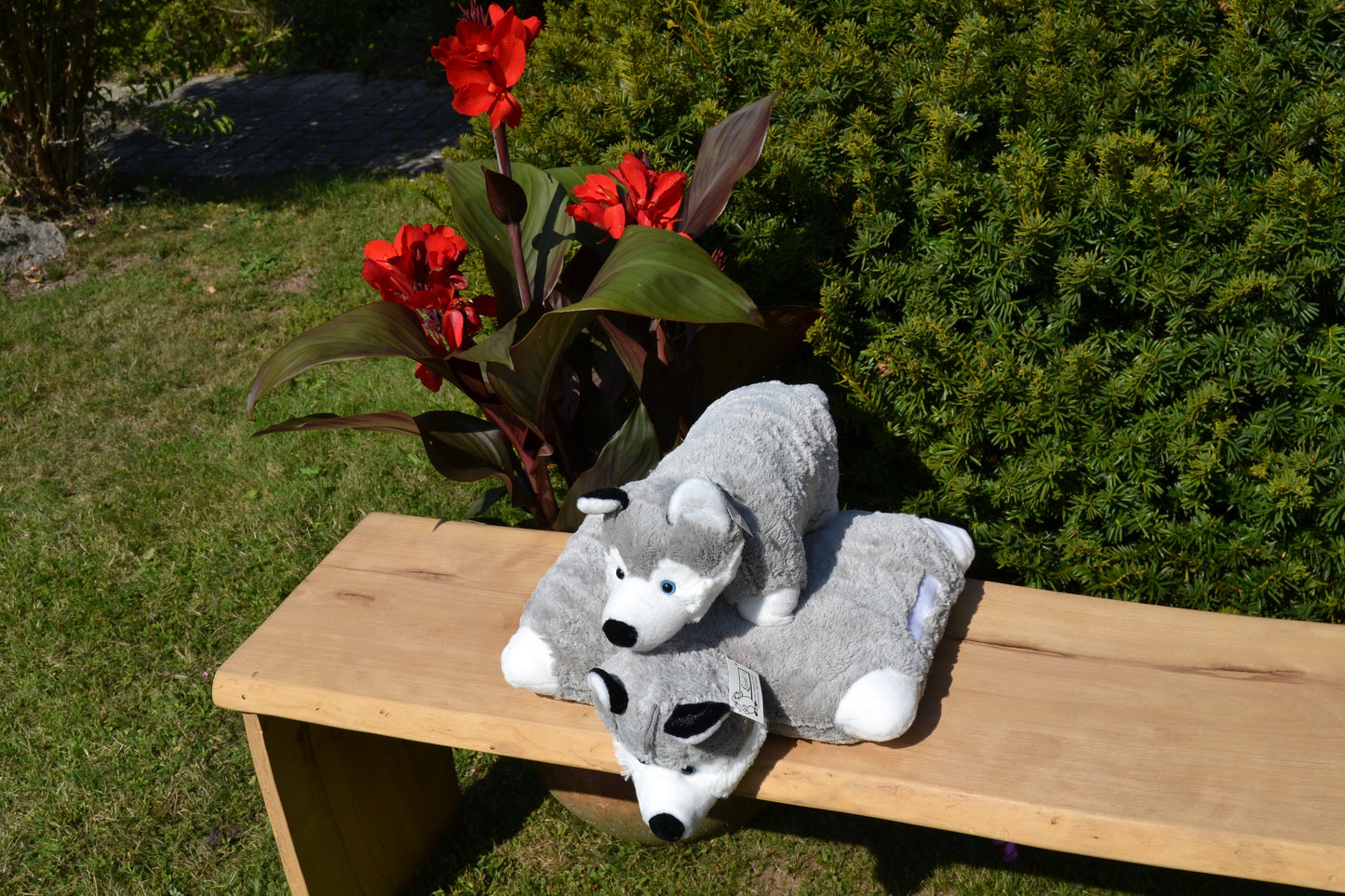 Klappkissen, Husky Snow