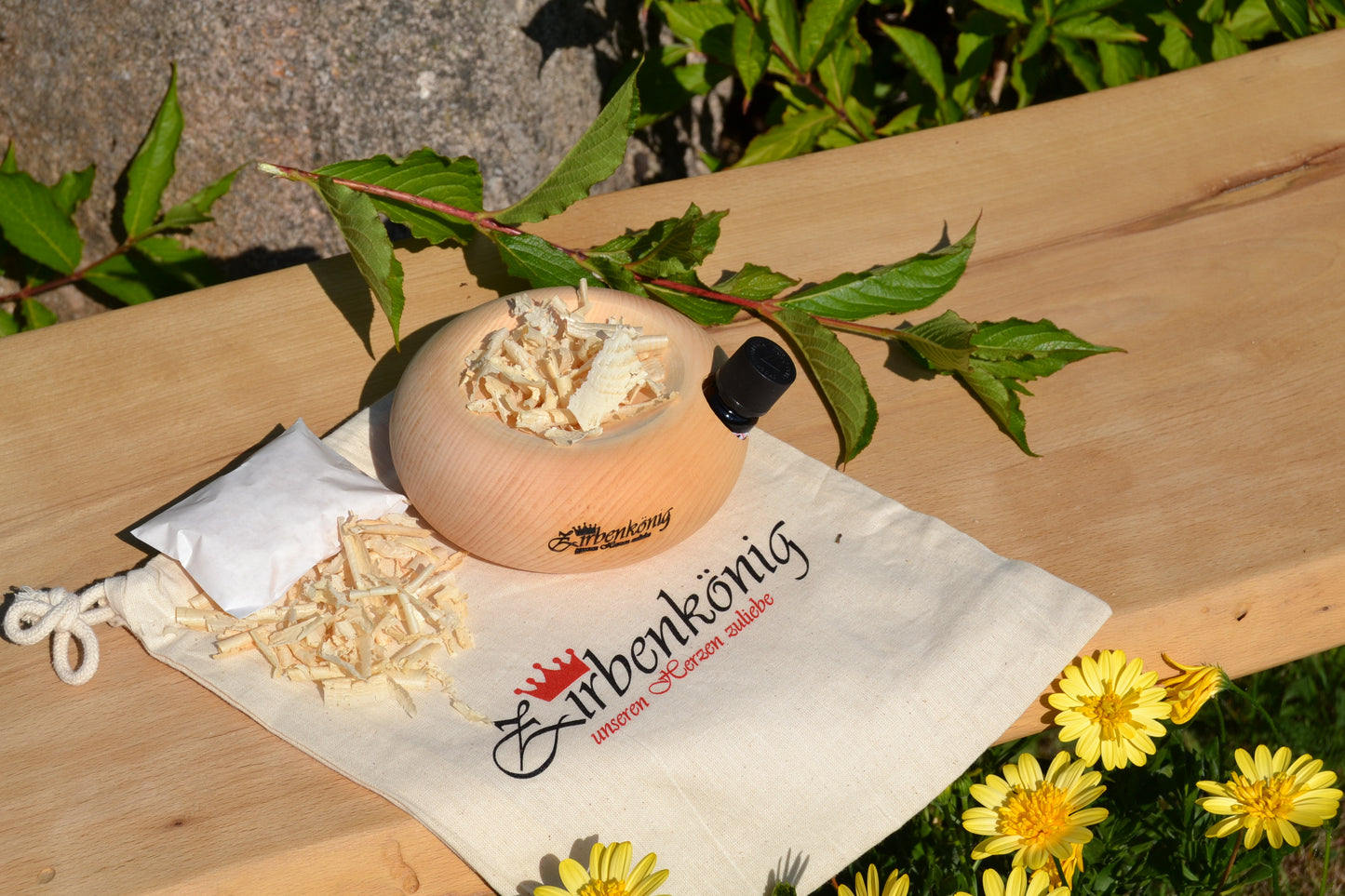 Zirbenschale , groß (Set)