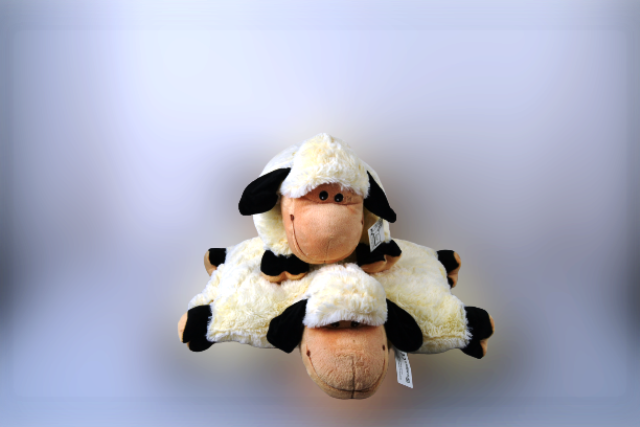 Klappkissen in Tierform "Lotte"