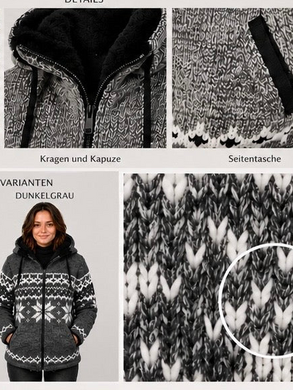 Loisel's Alpaka Wolljacke grau