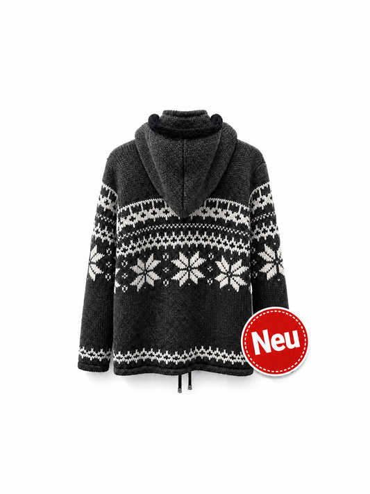 Loisel's Alpaka Wolljacke grau