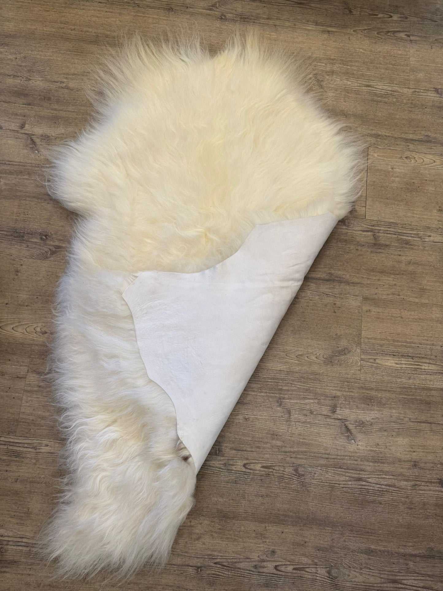 weißes Lammfell Nr.15 *XXL*