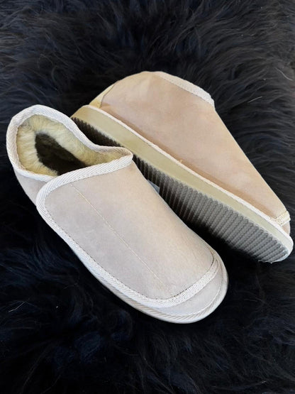 NEU,NEU,NEU!!!!Lammfell Hausschuhe mit Klettverschluß für Damen & Herren