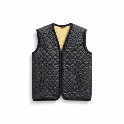 Gesteppte Weste mit Schafwoll-Innenfutter