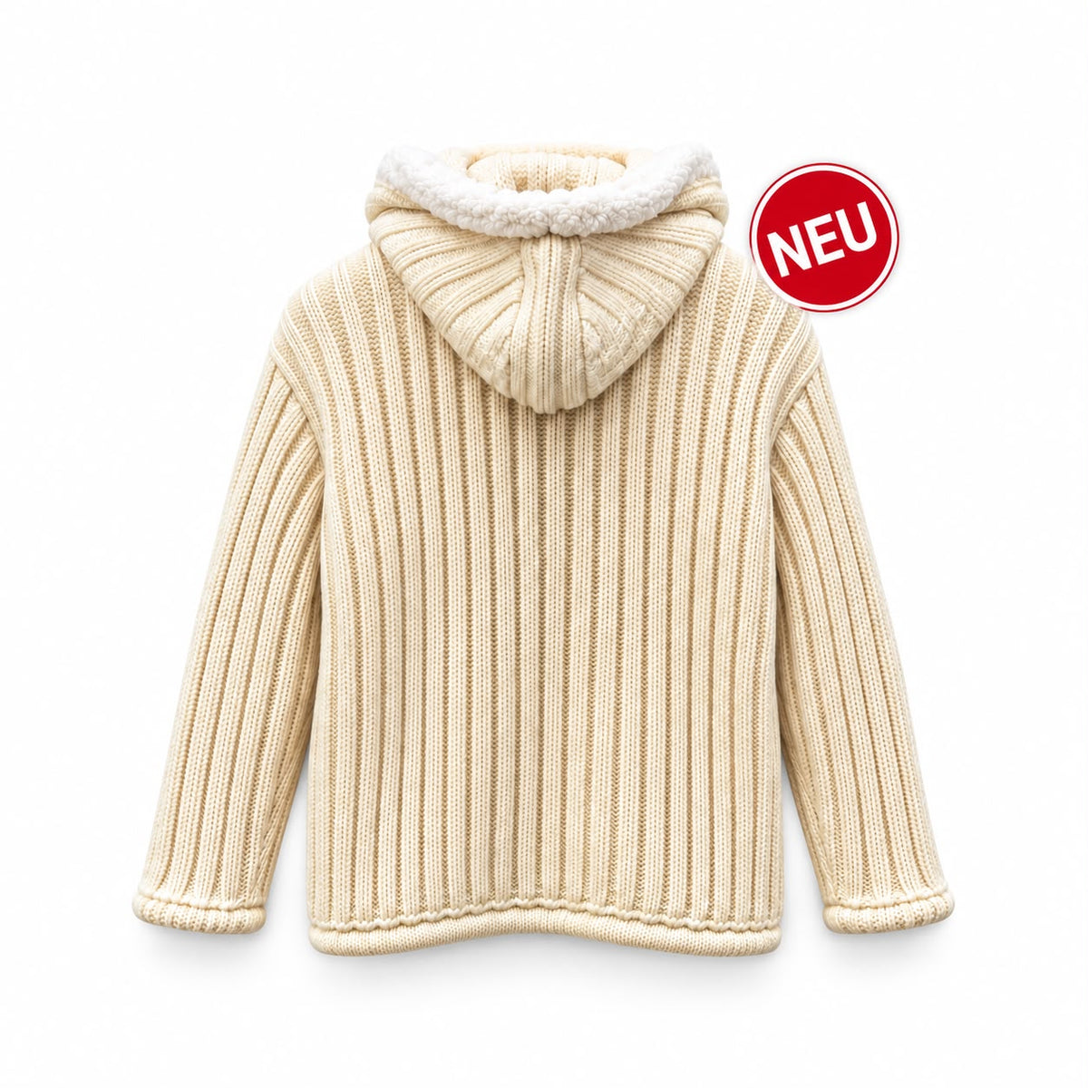 Loisel's Alpaka Wolljacke Hellbeige