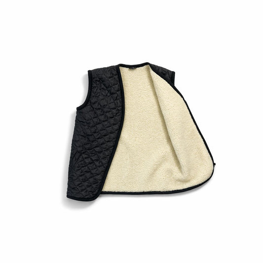 Gesteppte Weste mit Schafwoll-Innenfutter