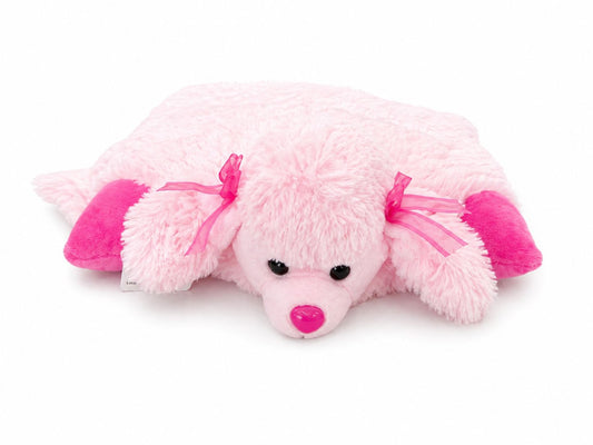 Klappkissen in Tierform "Monty, der Pudel"