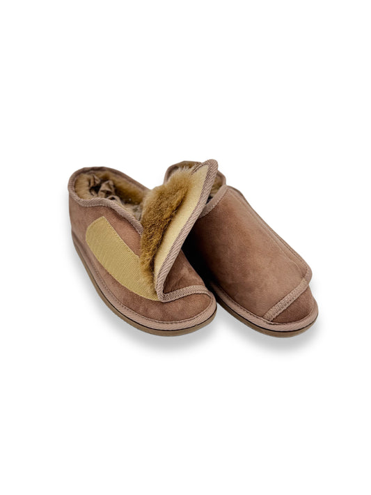 NEU,NEU,NEU!!!!Lammfell Hausschuhe mit Klettverschluß für Damen & Herren