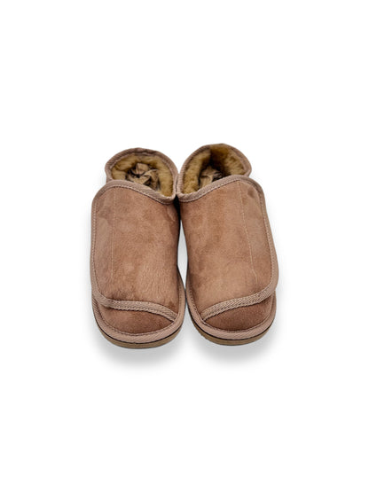 NEU,NEU,NEU!!!!Lammfell Hausschuhe mit Klettverschluß für Damen & Herren