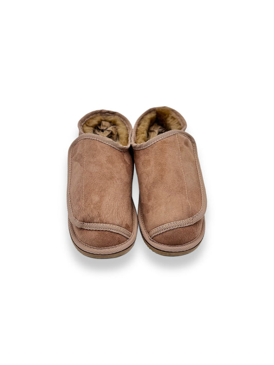 NEU,NEU,NEU!!!!Lammfell Hausschuhe mit Klettverschluß für Damen & Herren