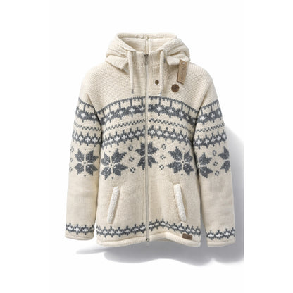 Loisel's Alpaka Wolljacke hell