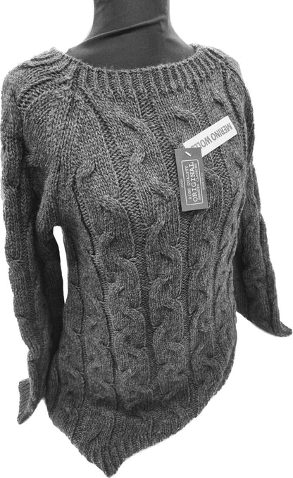 Weicher Merion-Wollpullover