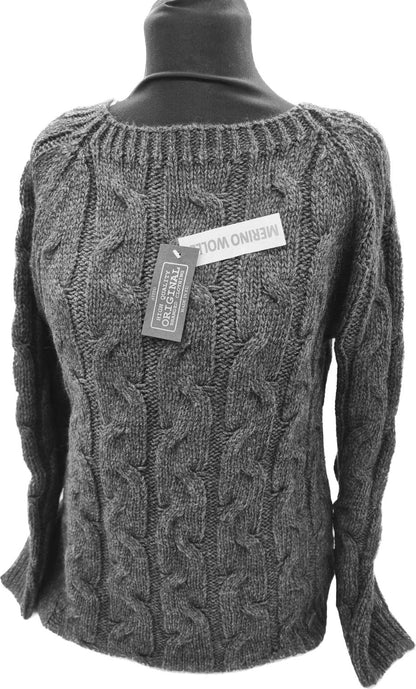 Weicher Merion-Wollpullover